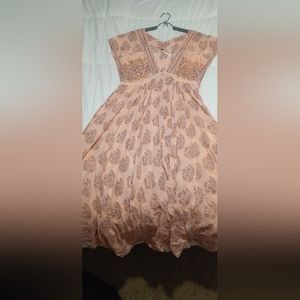Free People Maxi flowy dress size medium